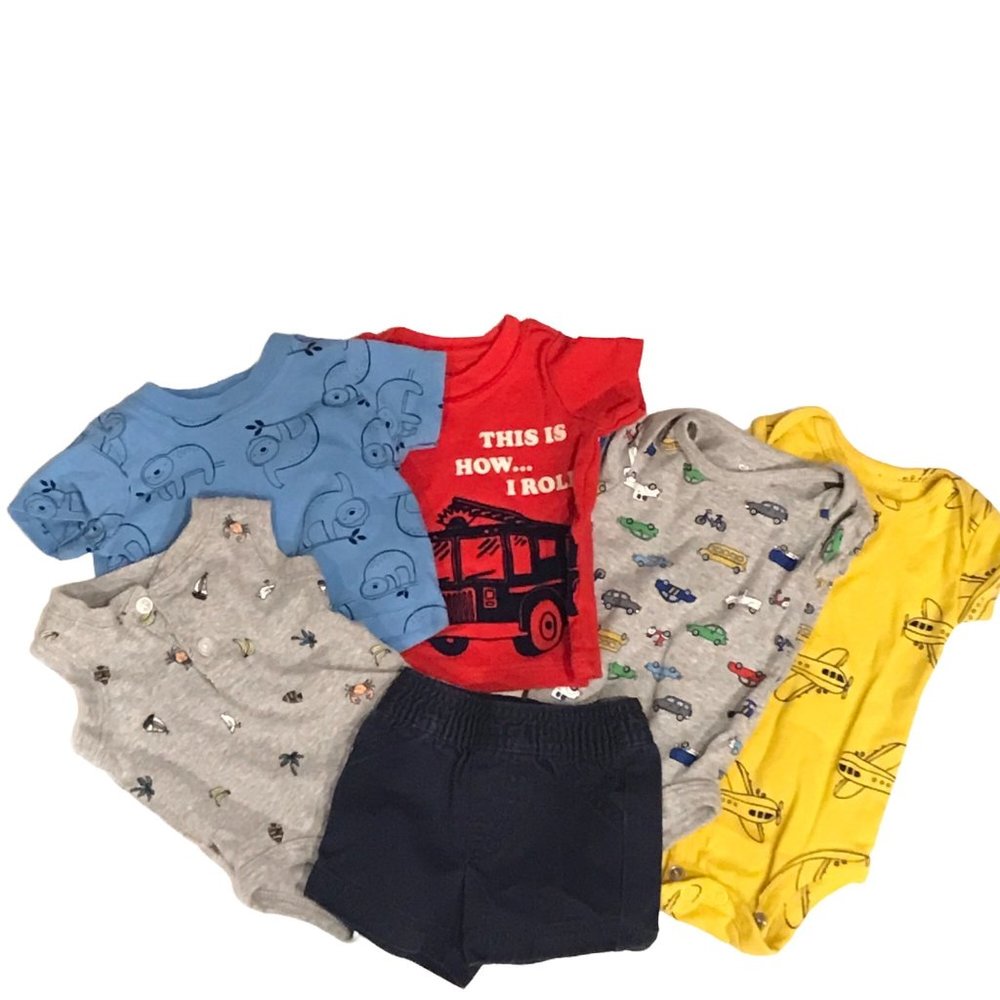 Carter's Boy NB Summer 6 Piece Lot